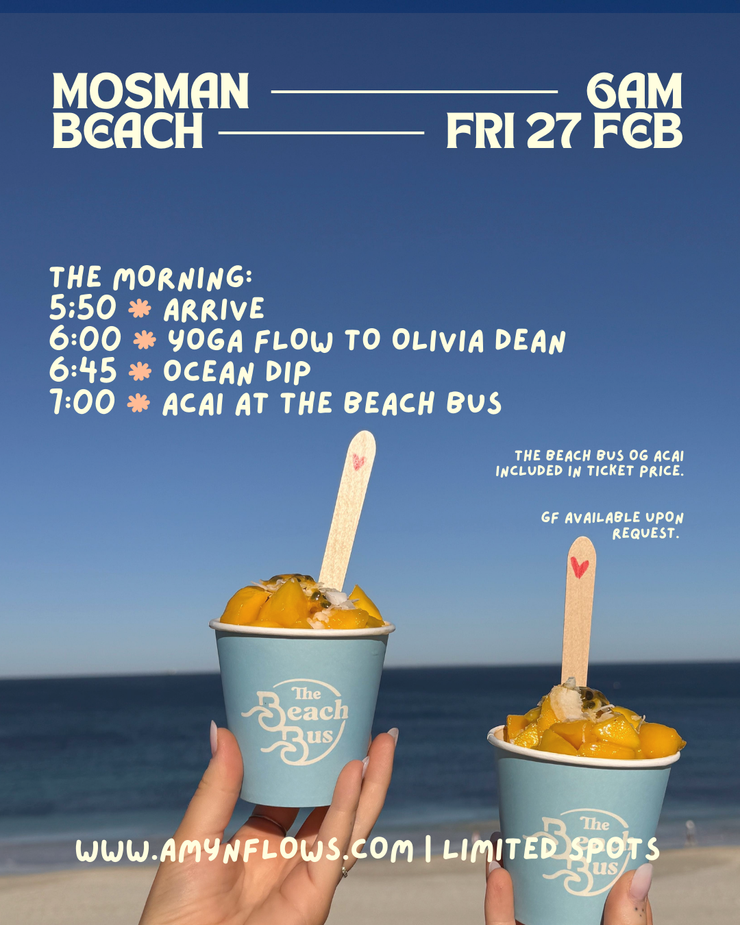 olivia dean & açai flow