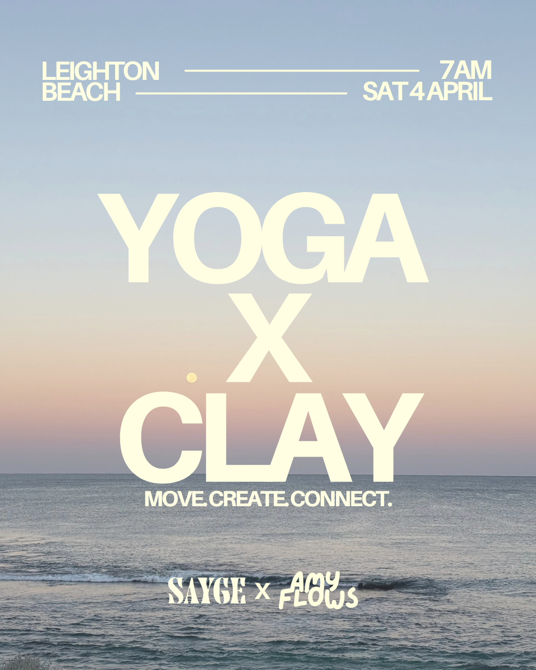 yoga X clay workshop