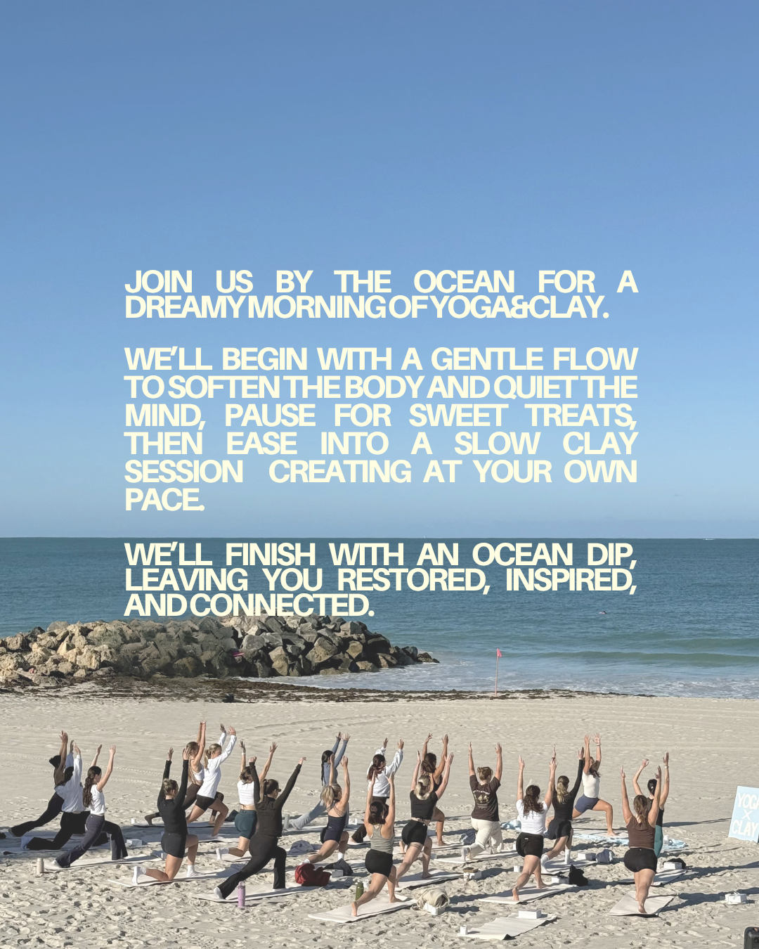 yoga X clay workshop
