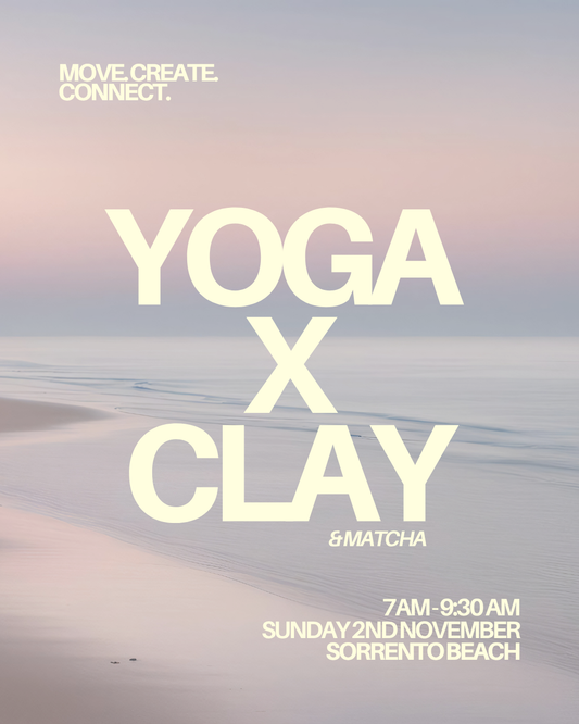 yoga X clay workshop